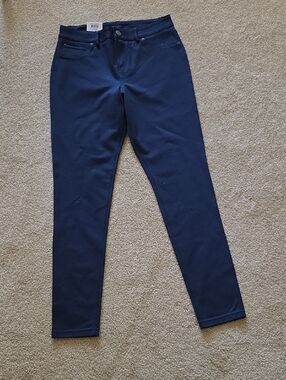 INC Navy Slim Jeans Mid Rise Sz 8 NEW WITH TAGS